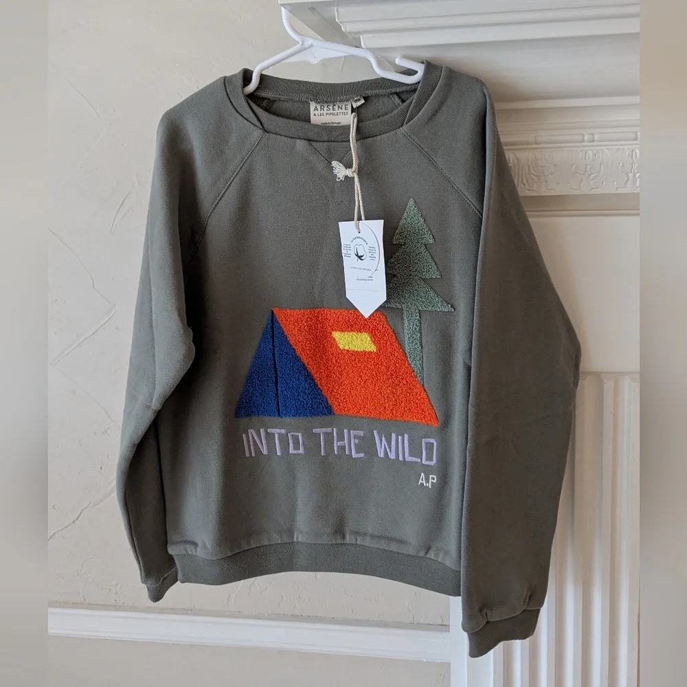 Arsène‎ & Les Pipelettes | Arket Olive Green Sweatshirt